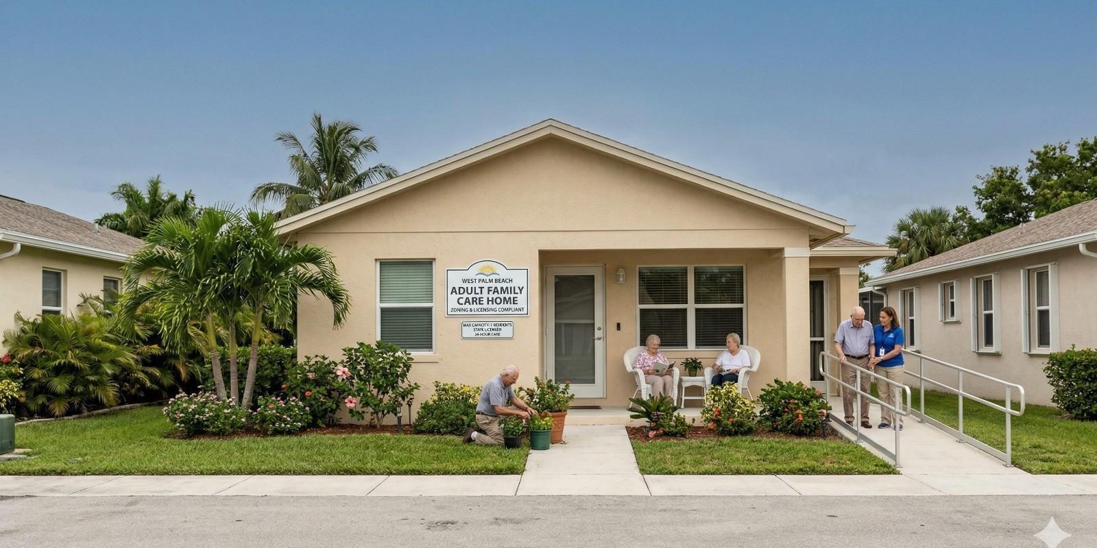 Análisis del Mercado para Adult Family Care Homes en West Palm Beach