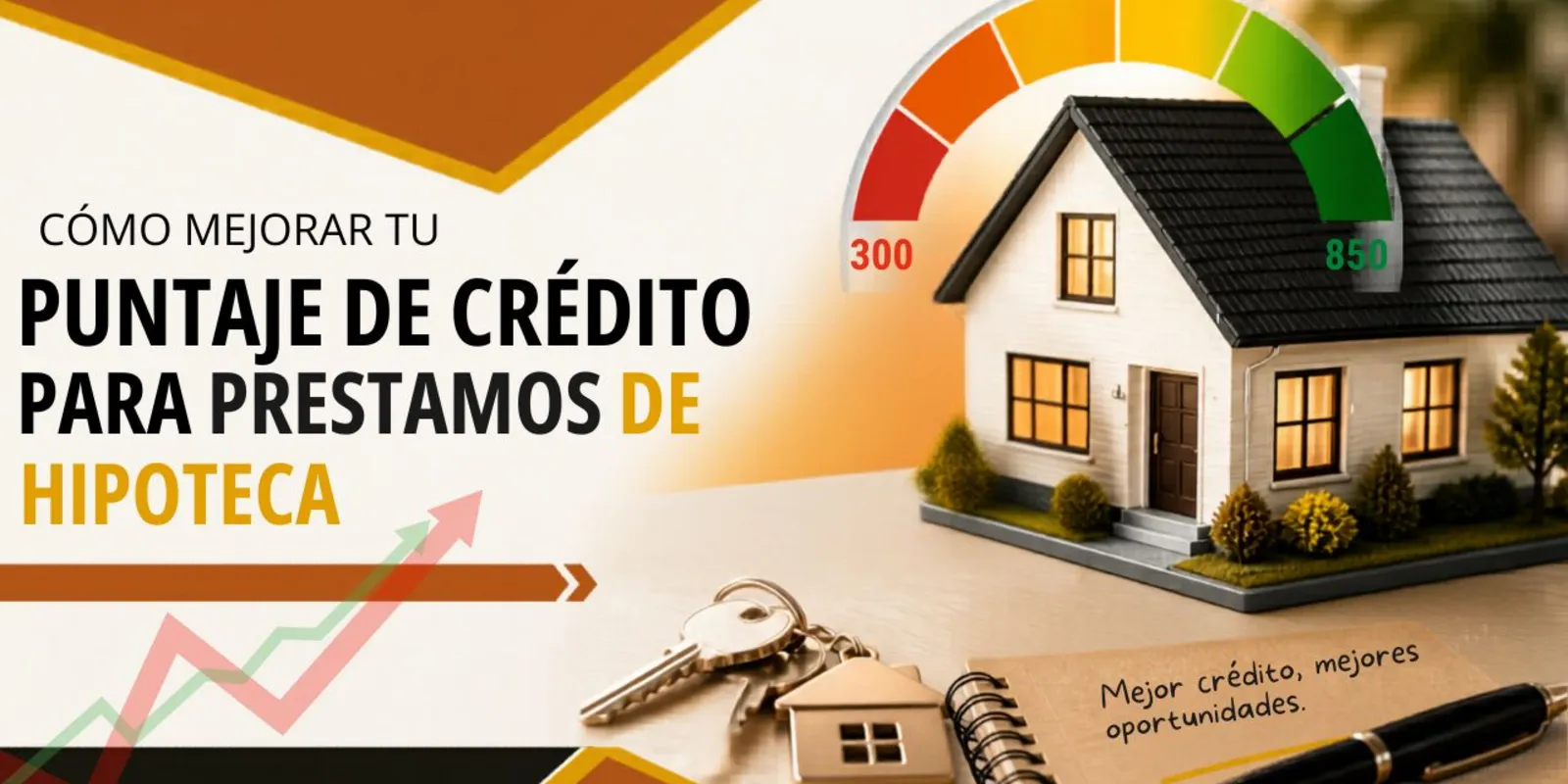 Cómo Mejorar tu Puntaje de Crédito para Préstamo  de Hipoteca